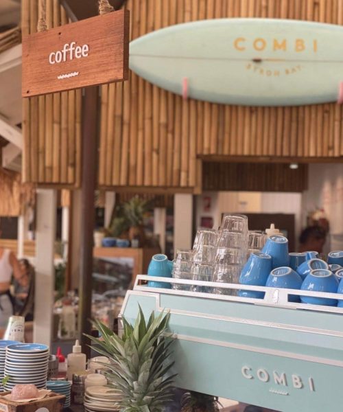 Combi-Byron-Bay-Coffee-Machine Combi Byron Bay Coffee Machine and Sign
