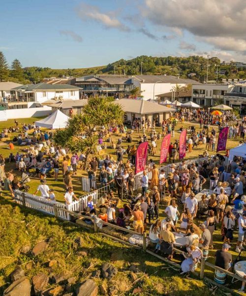 Love Lennox Festival 2024 Sunny day of people enjoying the Love Lennox Festival 2024